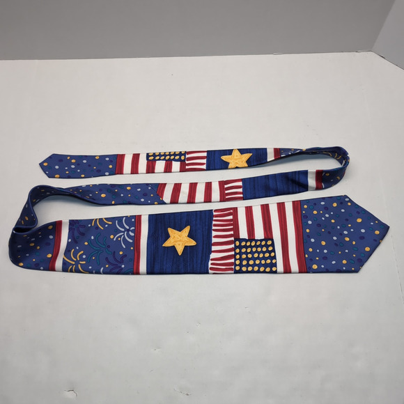 Lot of 5 Save The Children Novelty Silk Mens Necktie Patriotic Plane Dads World - Picture 12 of 16